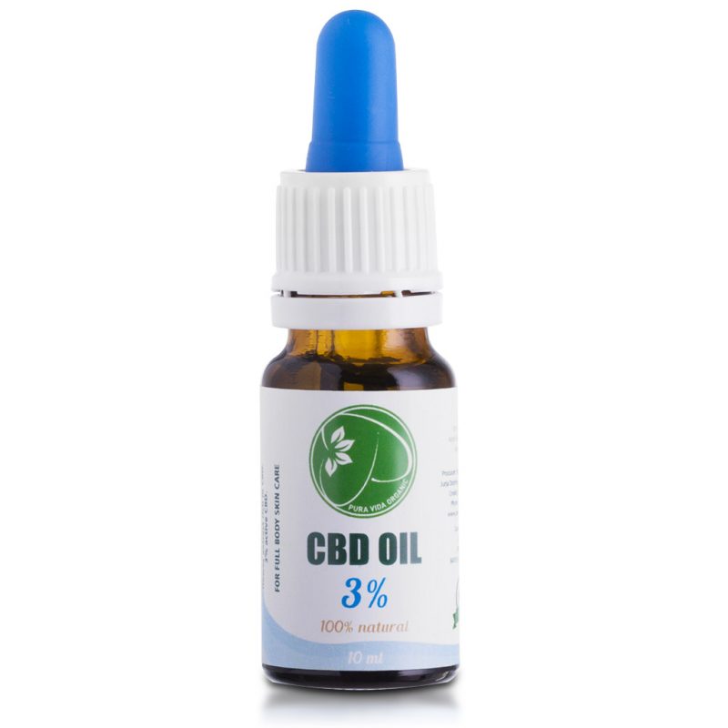 certified CBD oil 3%
