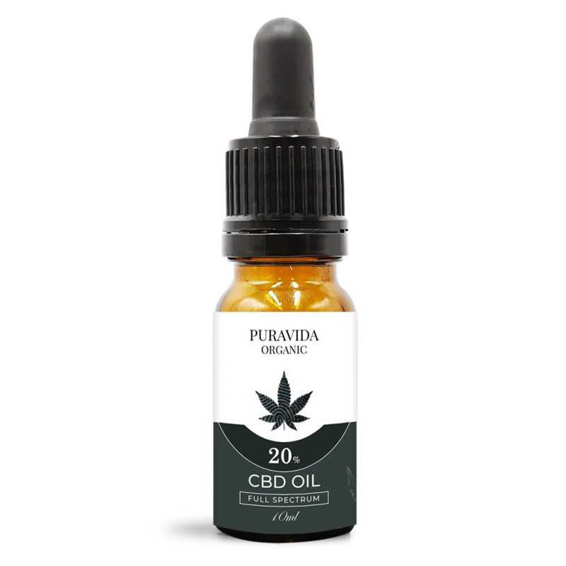 pura vida organic 20% full spectrum CBD oil
